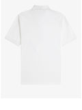 Fred Perry Polo Twin Tipped Uomo M12 White/white - Bianco