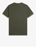 Fred Perry T-shirt Twin Tipped Uomo M1588V Hntngr/lgic/lmnb - Verde