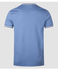 Fred Perry T-shirt Twin Tipped Uomo M1588V - Celeste