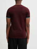 Fred Perry T-shirt Twin Tipped Uomo M2396 Oxblood - Bordeaux