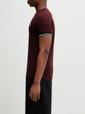 Fred Perry T-shirt Twin Tipped Uomo M2396 Oxblood - Bordeaux