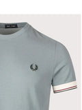Fred Perry T-shirt Twin Tipped Uomo M2396 Stockport Blue - Celeste