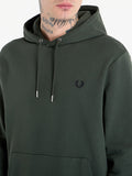 Fred Perry Felpa Cappuccio Uomo M2643 - Verde