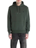Fred Perry Felpa Cappuccio Uomo M2643 - Verde