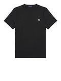 Fred Perry T-shirt Ringer Uomo M3519 Black - Nero