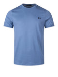 Fred Perry T-shirt Ringer Uomo M3519 - Celeste