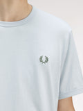 Fred Perry T-shirt Uomo M3519 Dusky Blue - Celeste