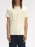 Fred Perry T-shirt Uomo M3519 Ecru - Avorio