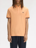 Fred Perry Polo Twin Tipped Uomo M3600P Peach/fhnv/fhnv - Arancione