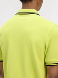 Fred Perry Polo Twin Tipped Uomo M3600P Citron/blk/blk - Giallo
