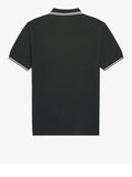 Fred Perry Polo Twin Tipped Uomo M3600P Nightgreen/snwht - Verde