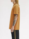 Fred Perry Polo Twin Tipped Uomo M3600P Drk Carml/nvy - Giallo