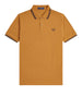 fred perry polo twin tipped uomo m3600p drk carml nvy giallo 165815154