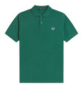 Fred Perry Polo Uomo M6000 Spt Green/li Ice - Verde