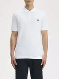 Fred Perry Polo Uomo M6000 White - Bianco