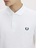 Fred Perry Polo Uomo M6000 White - Bianco