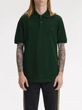 Fred Perry Polo Uomo M6000 Grassroots/oxblo - Verde