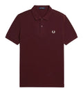 Fred Perry Polo Uomo M6000 Oxblood - Bordeaux