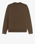 Fred Perry Felpa Uomo M7535 Brnttbcc/stkprtb - Marrone