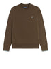 fred perry felpa uomo m7535 brnttbcc stkprtb marrone 167285761