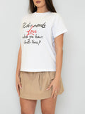 Gaelle T-shirt Donna GAABW09254 - Bianco