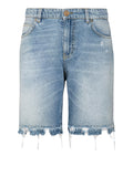 Gaelle Shorts Jeans Bermuda Jeans Donna GAABW09517 - Denim