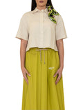Gaelle Camicia Casual Camicia Donna GAABW10025 - Avorio