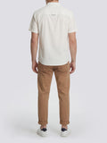 Gas Camicia Casual Uomo 140298100075 Jet Stream - Avorio