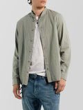 Gas Camicia Casual Uomo 151453100075 Forestfog Gray - Verde