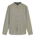 Gas Camicia Casual Uomo 151453100075 Forestfog Gray - Verde