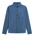 Gas Camicia Jeans Ghill Uomo 151515010050 Basic Medium L - Denim