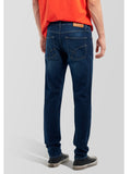 Gas Jeans Skinny Sax Uomo 351450020153 Stone Medium D - Denim