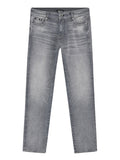 Gas Jeans Slim Albert Uomo 351451020165 Stone Medium G - Grigio