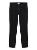 Gas Jeans Skinny Albert Uomo 351451020641 Black Rinse wi - Nero