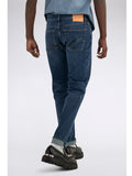 Gas Jeans Skinny Albert Uomo 351451031065 Basic Blue Dar - Denim