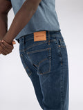 Gas Jeans Skinny Albert Uomo 351451031065 Basic Blue Dar - Denim
