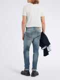 Gas Jeans Skinny Albert Uomo 351451031091 Stone Blue Med - Denim