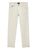 Gas Jeans Slim Albert Uomo 351451071501 Silver Birch - Avorio