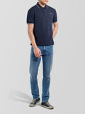 Gas Jeans Slim Albert Uomo 351461030731 Stone Medium - Denim