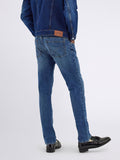 Gas Jeans Slim Albert Uomo 351461030731 Stone Medium B - Denim