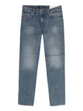Gas Jeans Slim Albert Simple Uomo 351592030300 Stone Medium B - Denim