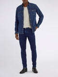 Gas Jeans Slim Sax Chino Uomo 351597022000 Basic Medium D - Denim