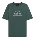 Gas T-shirt Dharis Uomo 543927181980 Duck Green - Verde