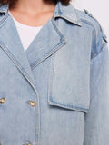 Gaudì Giubbino di Jeans Donna 611BD36003 - Denim