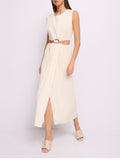 Gaudì Vestito Longuette Donna 611FD15010 Solitary Star - Bianco