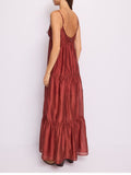 Gaudì Vestito Longuette Donna 611FD15031 Burnt Brick - Arancione