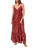 Gaudì Vestito Longuette Donna 611FD15031 Burnt Brick - Arancione