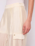 Gaudì Pantalone Cargo Donna 611FD25007 Solitary Star - Bianco