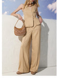 Gaudì Pantalone Palazzo Donna 611FD25025 - Beige