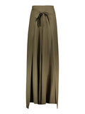 Gaudì Pantalone Palazzo Donna 611FD25036 Dark Olive - Verde